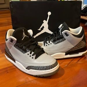 Jordan 3 retro Wolf grey
